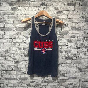 EUC Genuine Merchandise Chicago Cubs Blue Women's Tank Top Size Medium